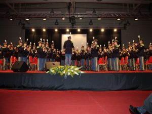 palco concerto Polizia